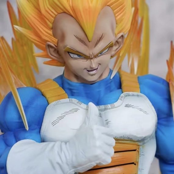 Super Saiyan Vegeta "Final Flash" Aura Statue