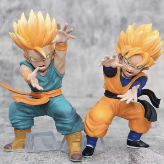 Super Saiyan Goten & Trunks "Double Kamehameha" Figure Set