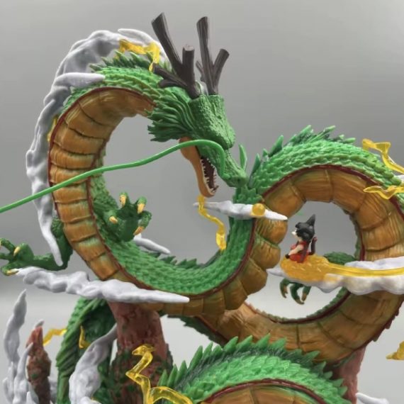 Shenron & Kid Goku: "The Eternal Dragon's Gracing
