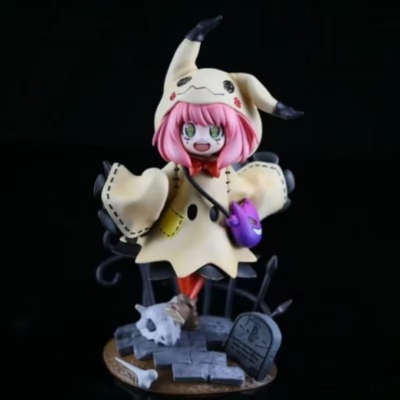 Anya Forger x Mimikyu: The Ultimate Spooky-Cute Crossover Figure