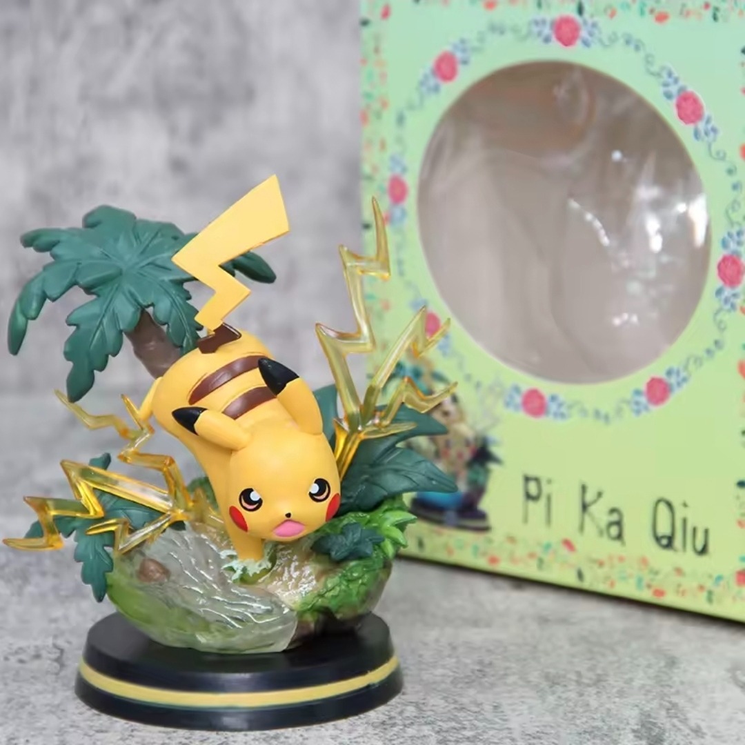 Electric Jungle: Pikachu Deluxe Diorama Figure