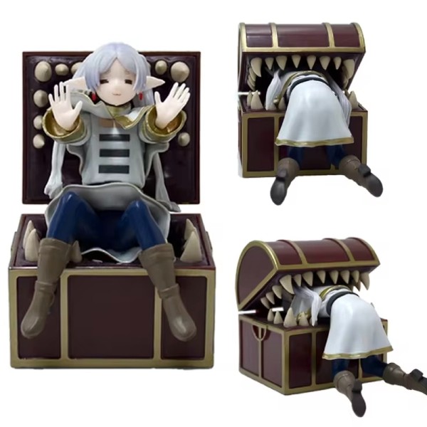 Frieren vs. Mimic: The "Darkness is Scary!" Premium Figure