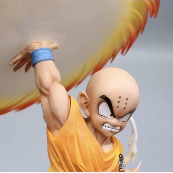 Krillin "Destructo Disc" (Kienzan) Battle Statue