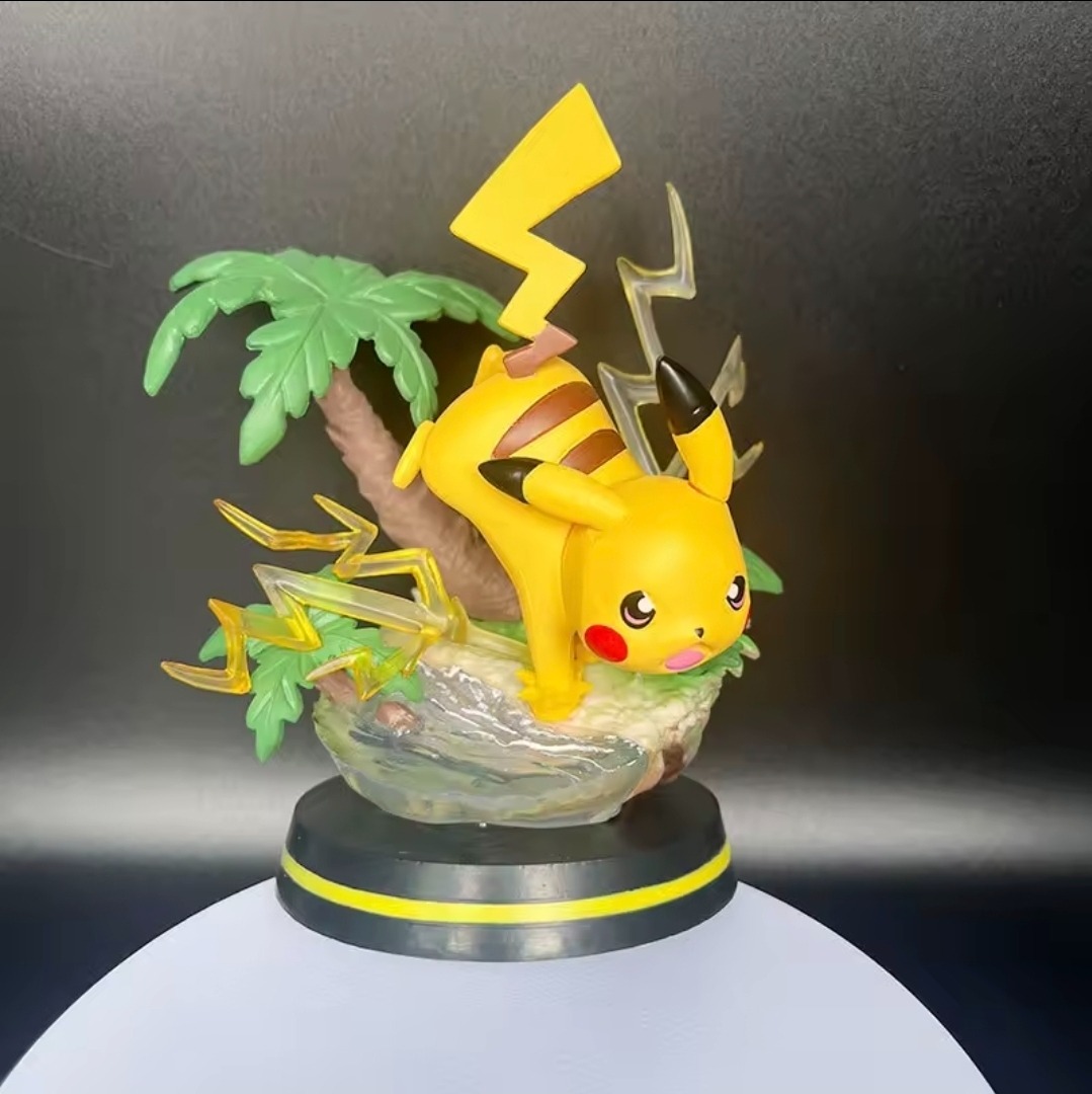 Electric Jungle: Pikachu Deluxe Diorama Figure - Image 2